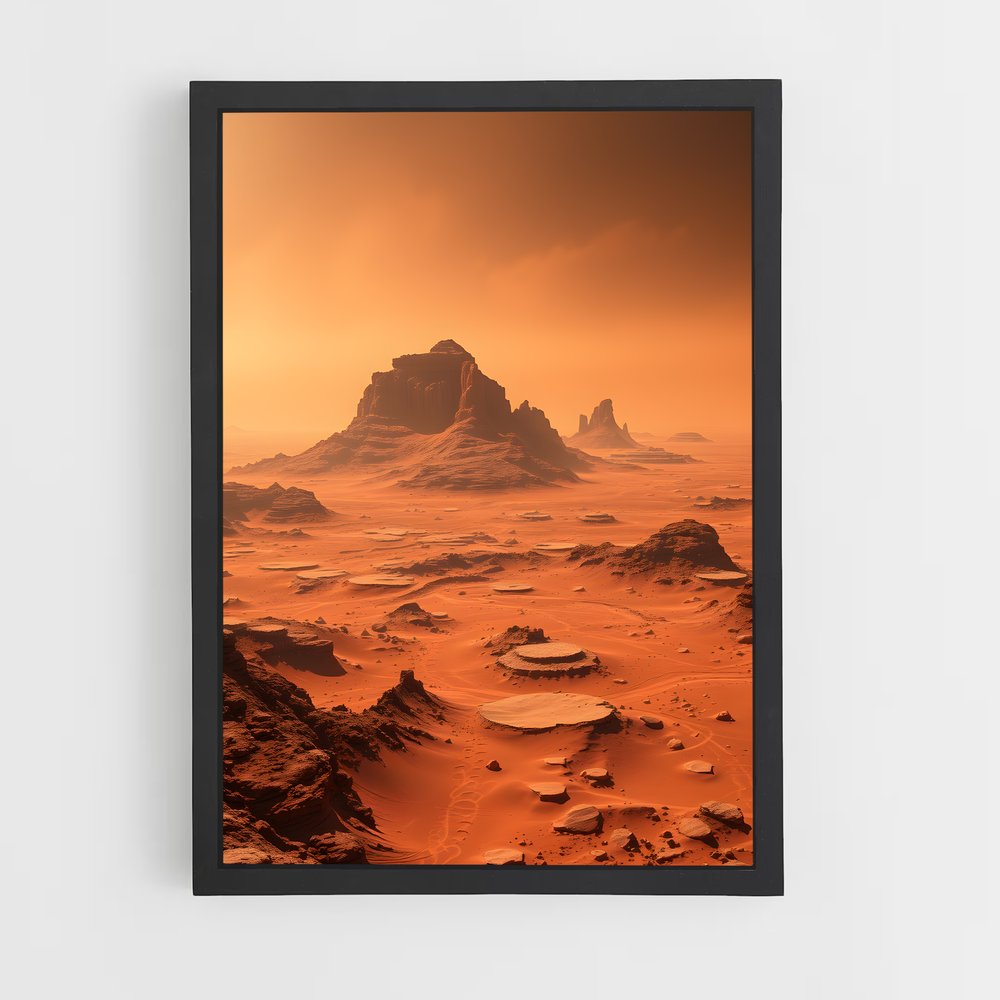 Poster magnifiques paysages de planète – affiche Art spatial (vue 2)
